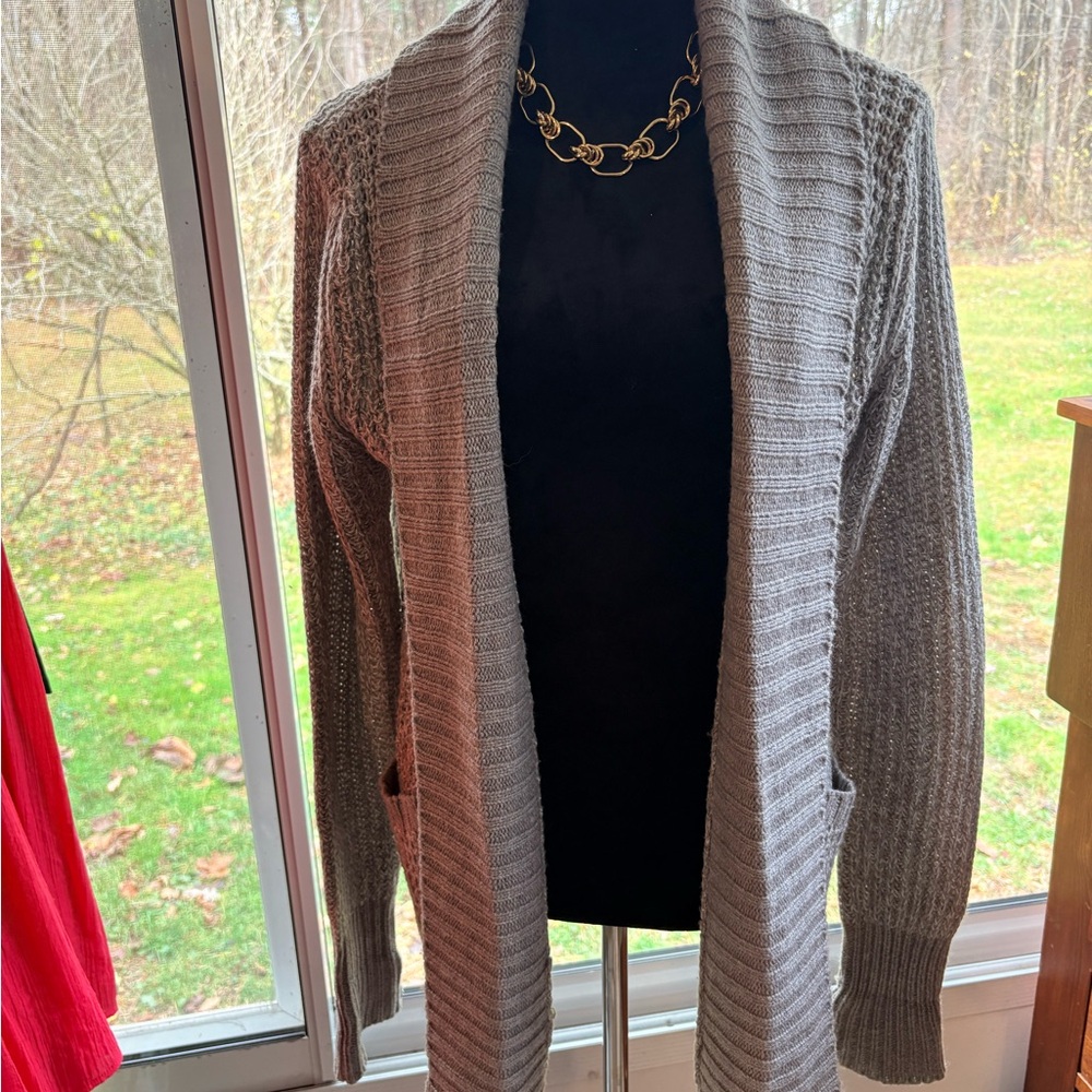 RD Style Light Gray Knit Sweater